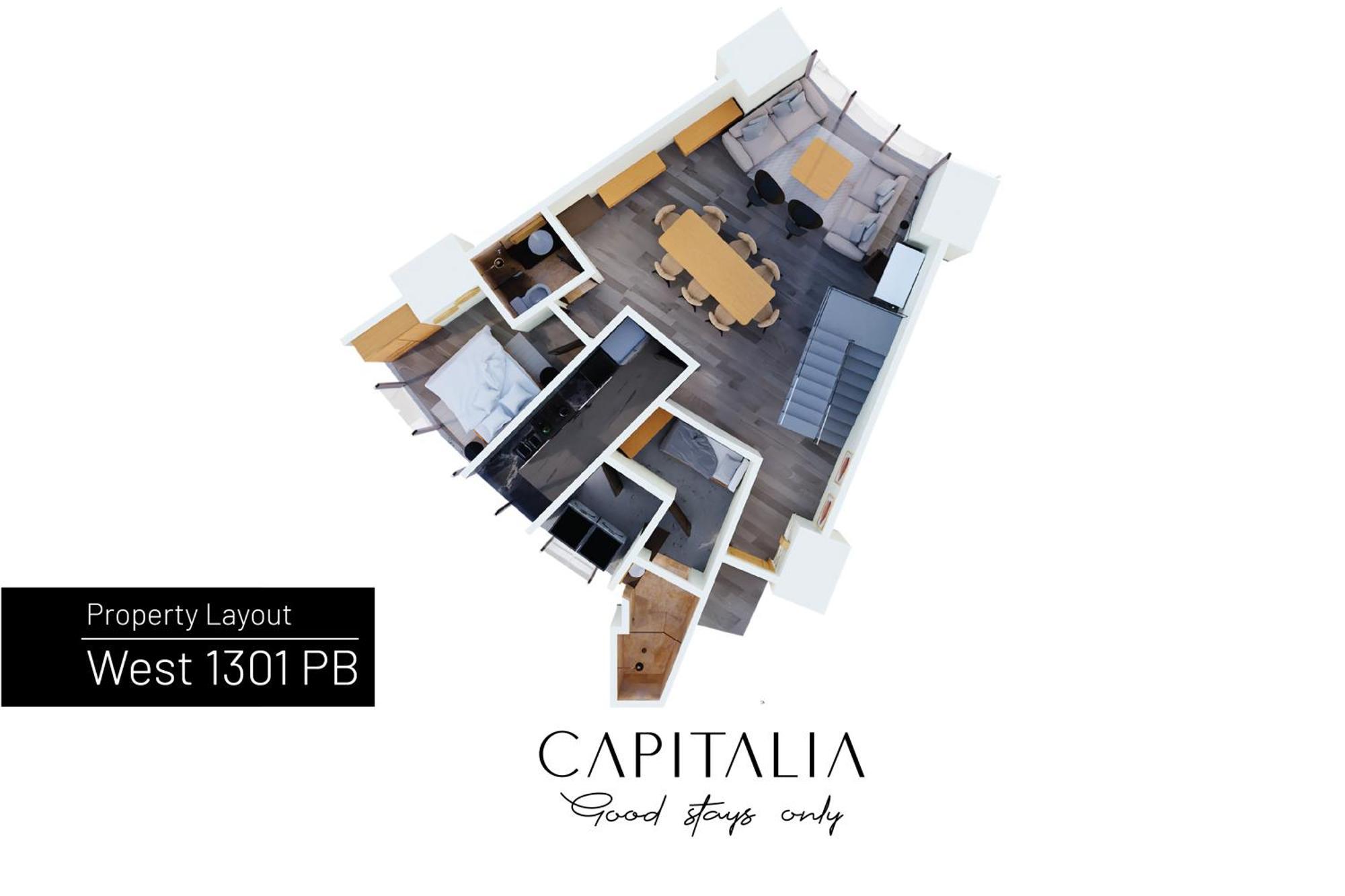 Capitalia - Apartments - Reforma Centro Mexico City Bilik gambar
